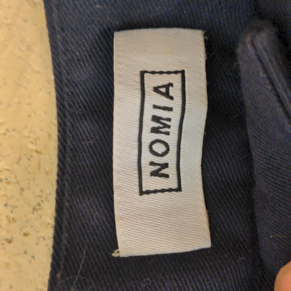 NOMIA Navy Cropped Flared Pants - Picture 5 of 12